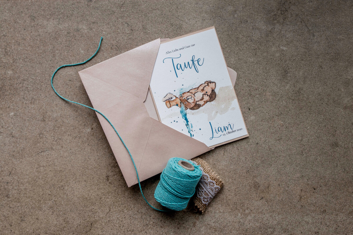 Papeterie Taufe – Glückwunsch-Karten